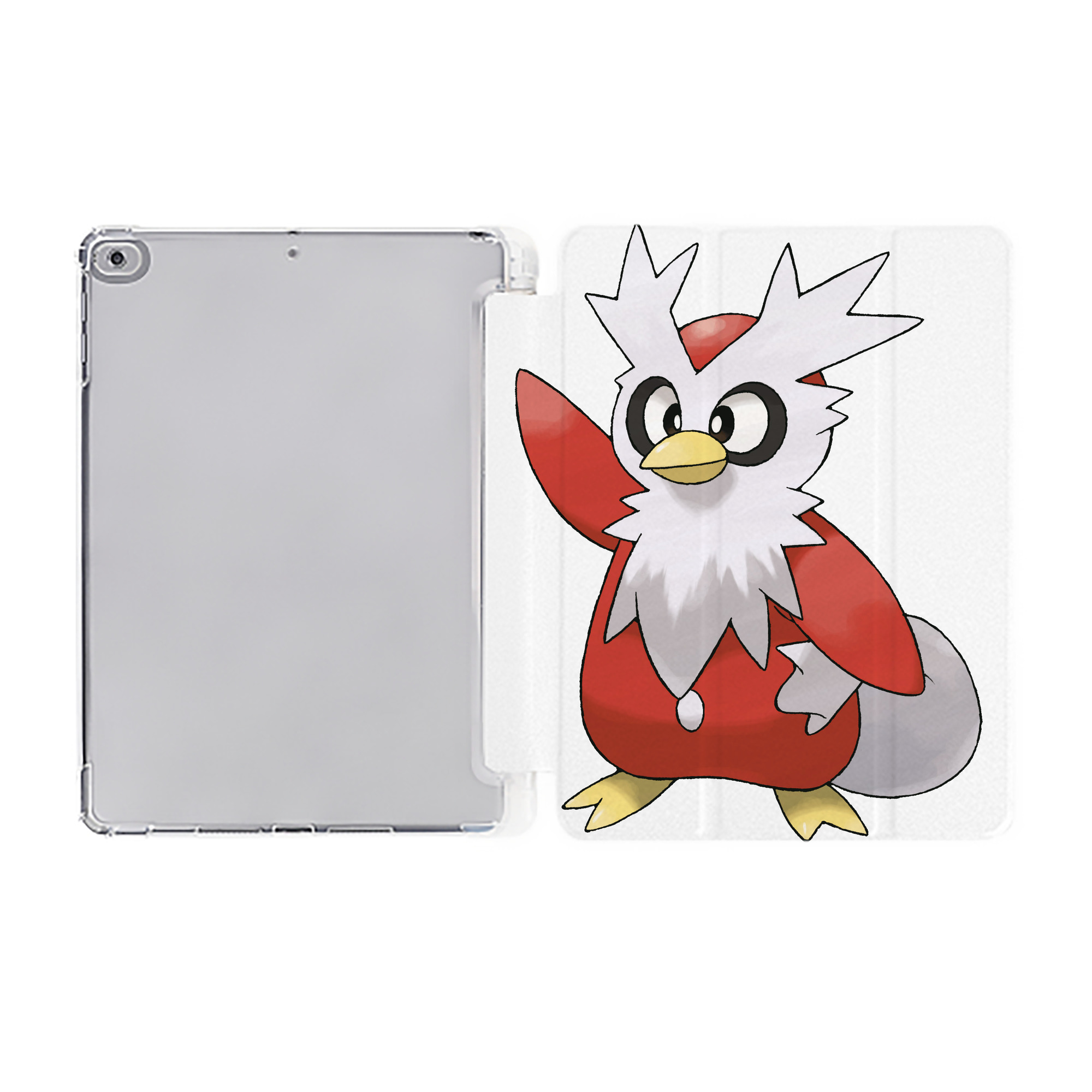 （画像用） ポケットモンスター Pokémon IPad ケース ペン収納付き 三つ折りスタンド PUレザー×シリコン 対応機種9.5/10.5/10.9インチ